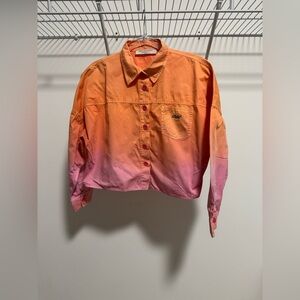 Philosophy Girls Ombré Crop Shirt Size 12+